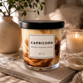 CAPRICORN Zodiac Marble Candle