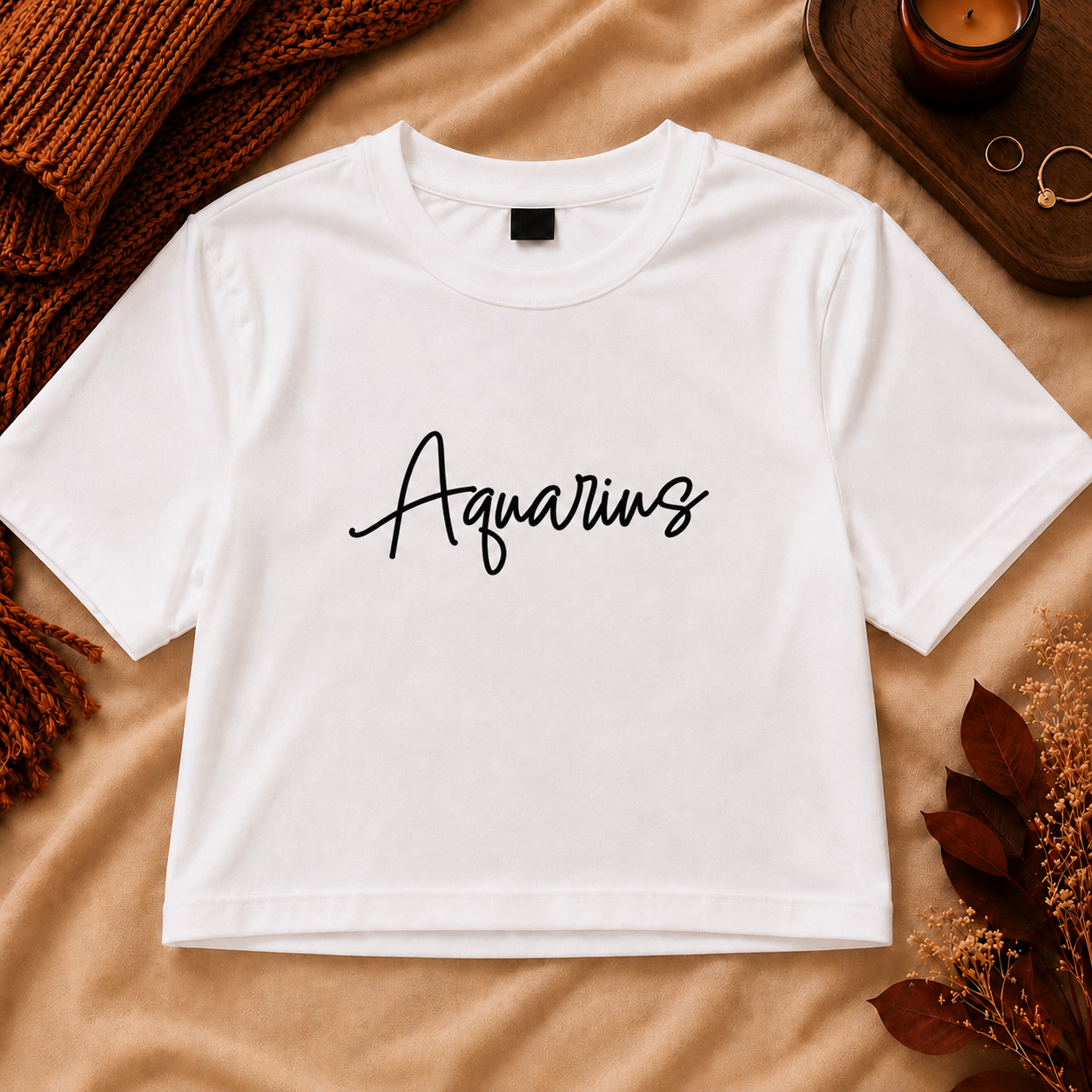 Zodiac Crop Top - Capricorn, Aquarius & Pisces