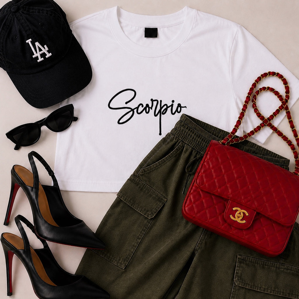 Zodiac Crop Top - Libra, Scorpio & Sagittarius