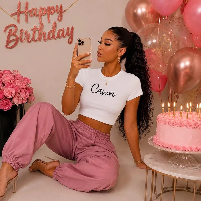 Zodiac Crop Top - Cancer, Leo & Virgo