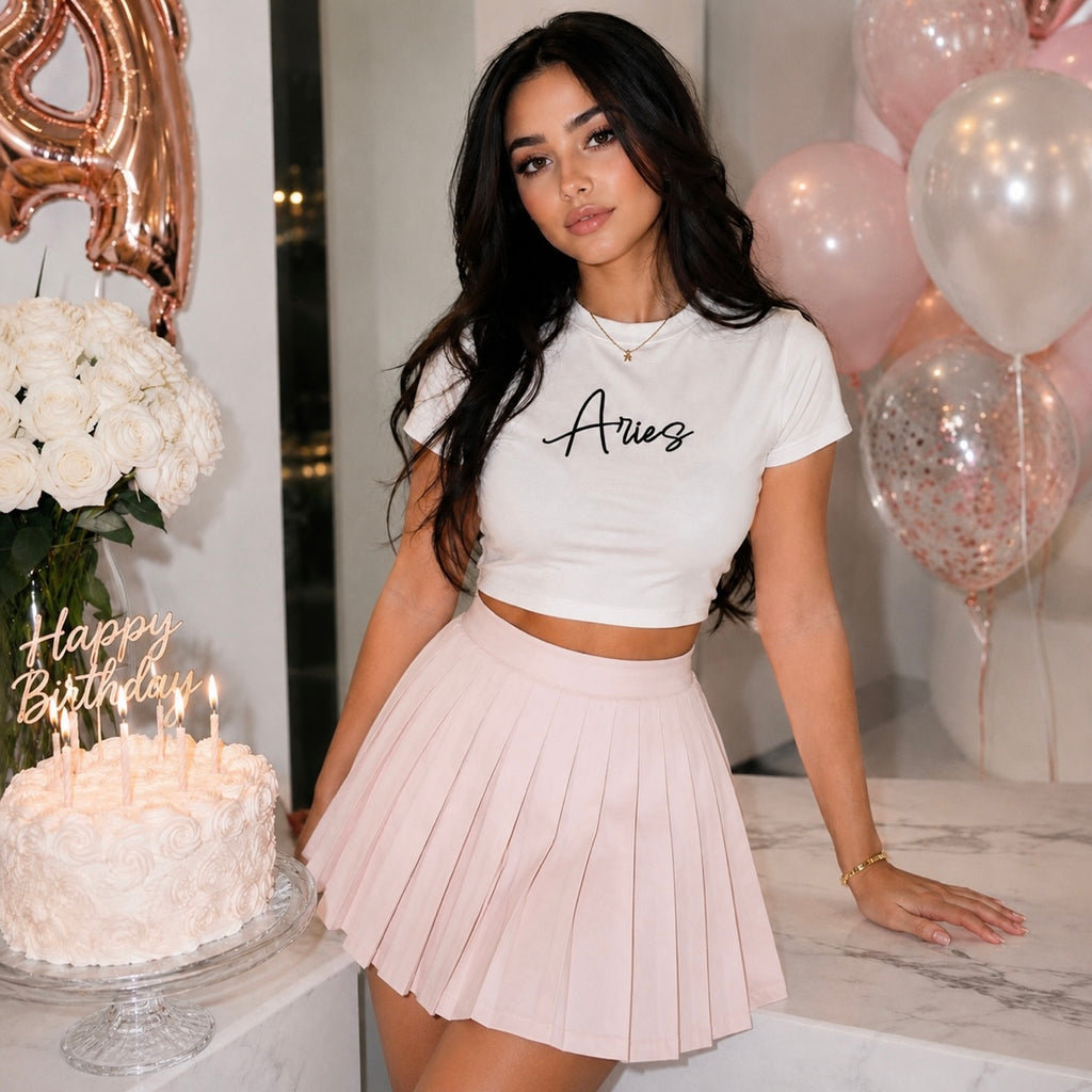 Zodiac Crop Top - Aries, Taurus & Gemini