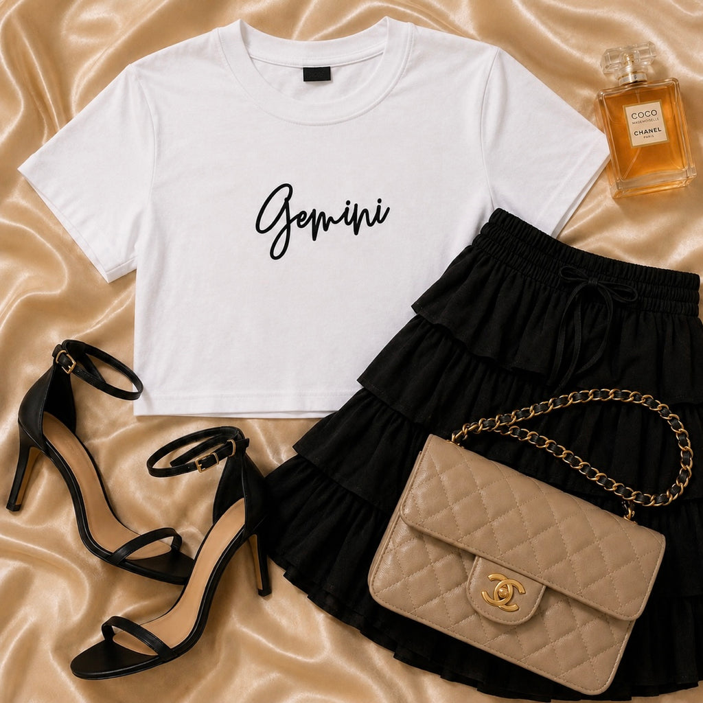 Zodiac Crop Top - Aries, Taurus & Gemini