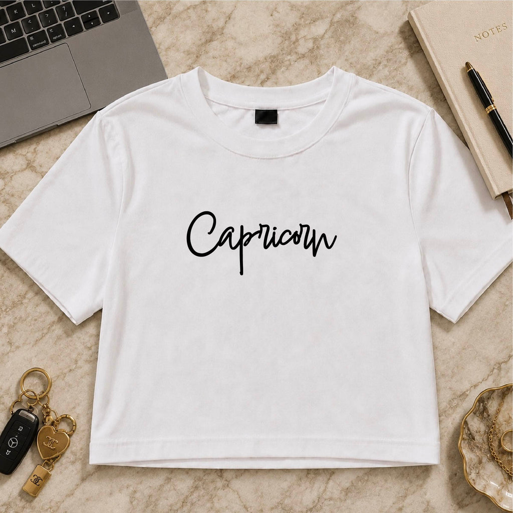 Zodiac Crop Top - Capricorn, Aquarius & Pisces