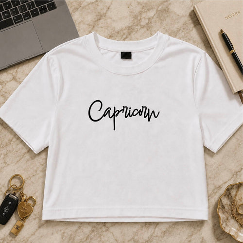 Zodiac Crop Top - Capricorn, Aquarius & Pisces