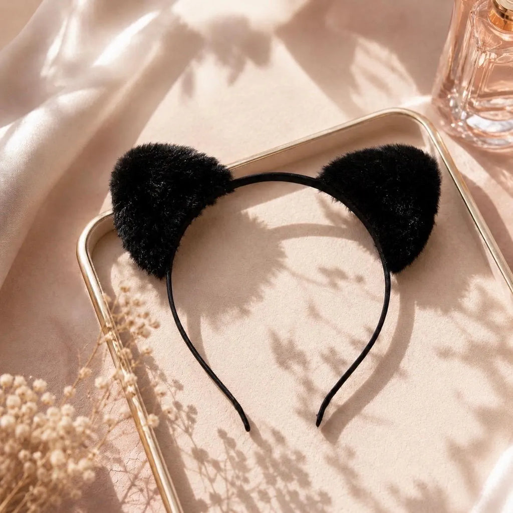 Plush Cat Ear Headband