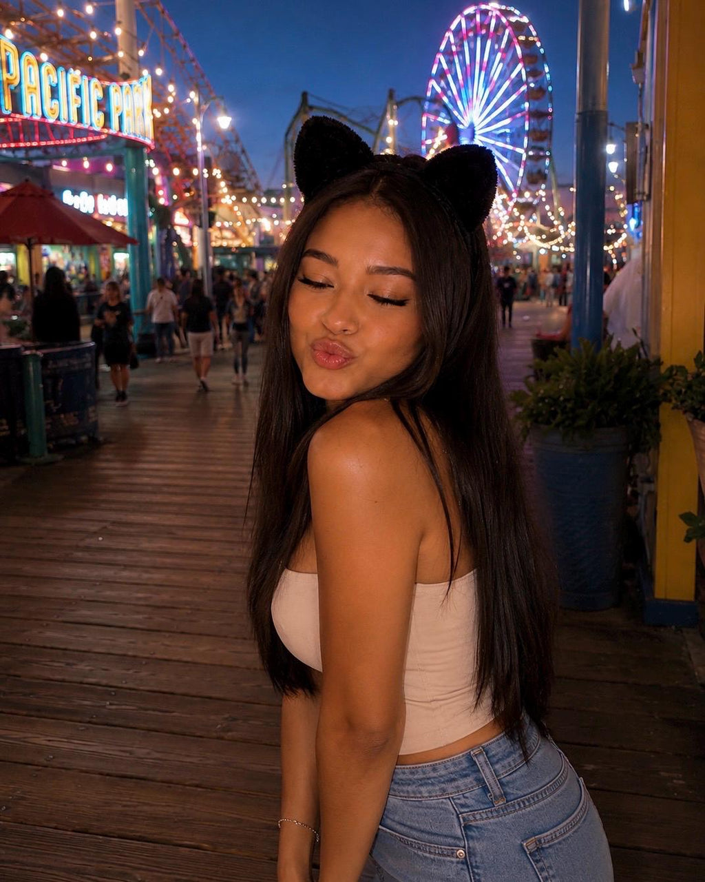 Plush Cat Ear Headband