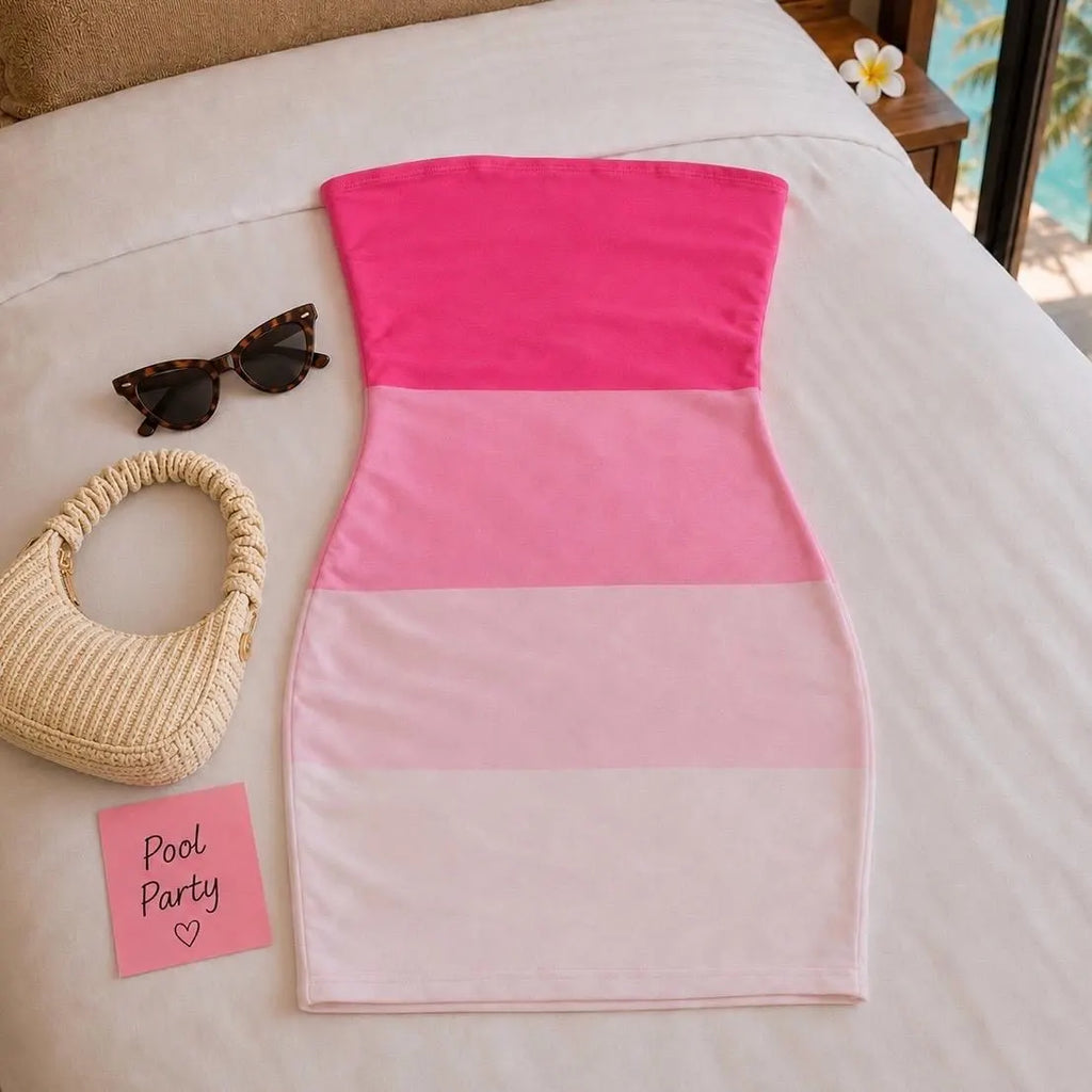 Pretty in Pink Mini Dress
