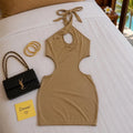 Mocha Nights Mini Dress